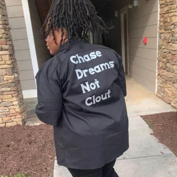 Chase Dreams, Not Clout Long Sleeve Tee