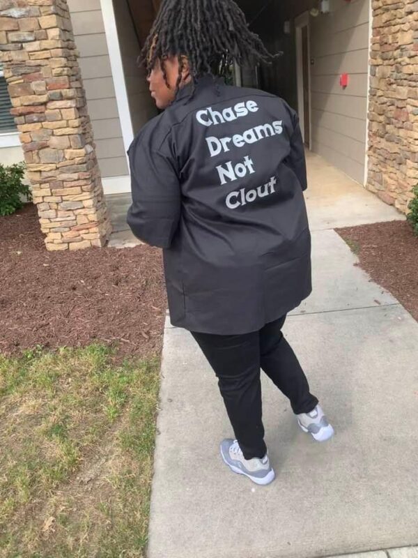 Chase Dreams, Not Clout Long Sleeve Tee - Image 2